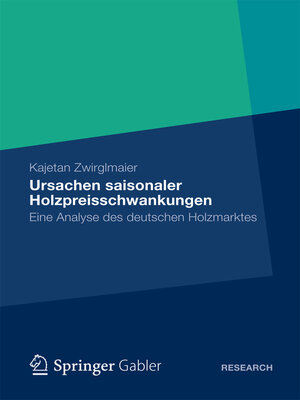 cover image of Ursachen saisonaler Holzpreisschwankungen